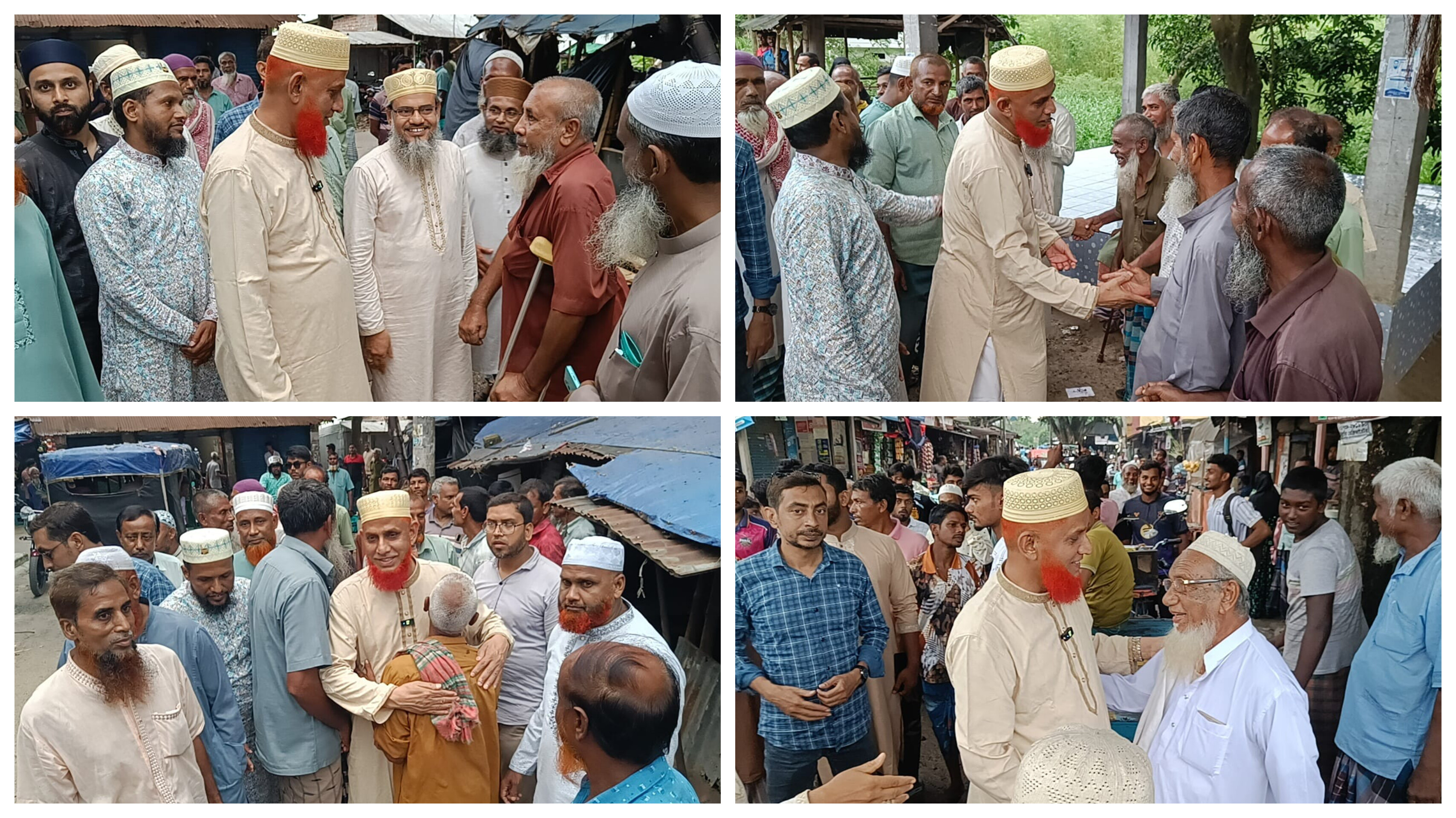 নরদাশের পথে পথে এমপি আব্দুল বারী, গুরুত্ব দিলেন মানুষের সমস্যা-প্রত্যাশায়