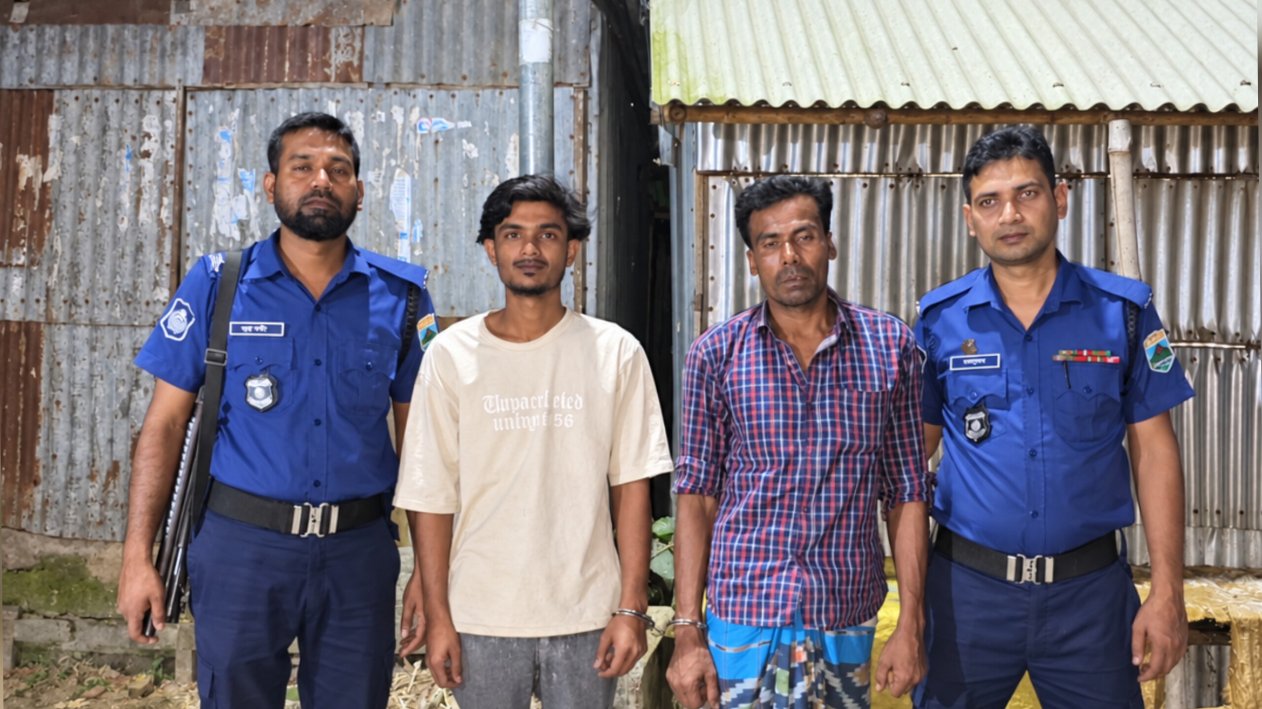 বাগমারায় মাদক সেবনের দায়ে দুজনের কারাদণ্ড